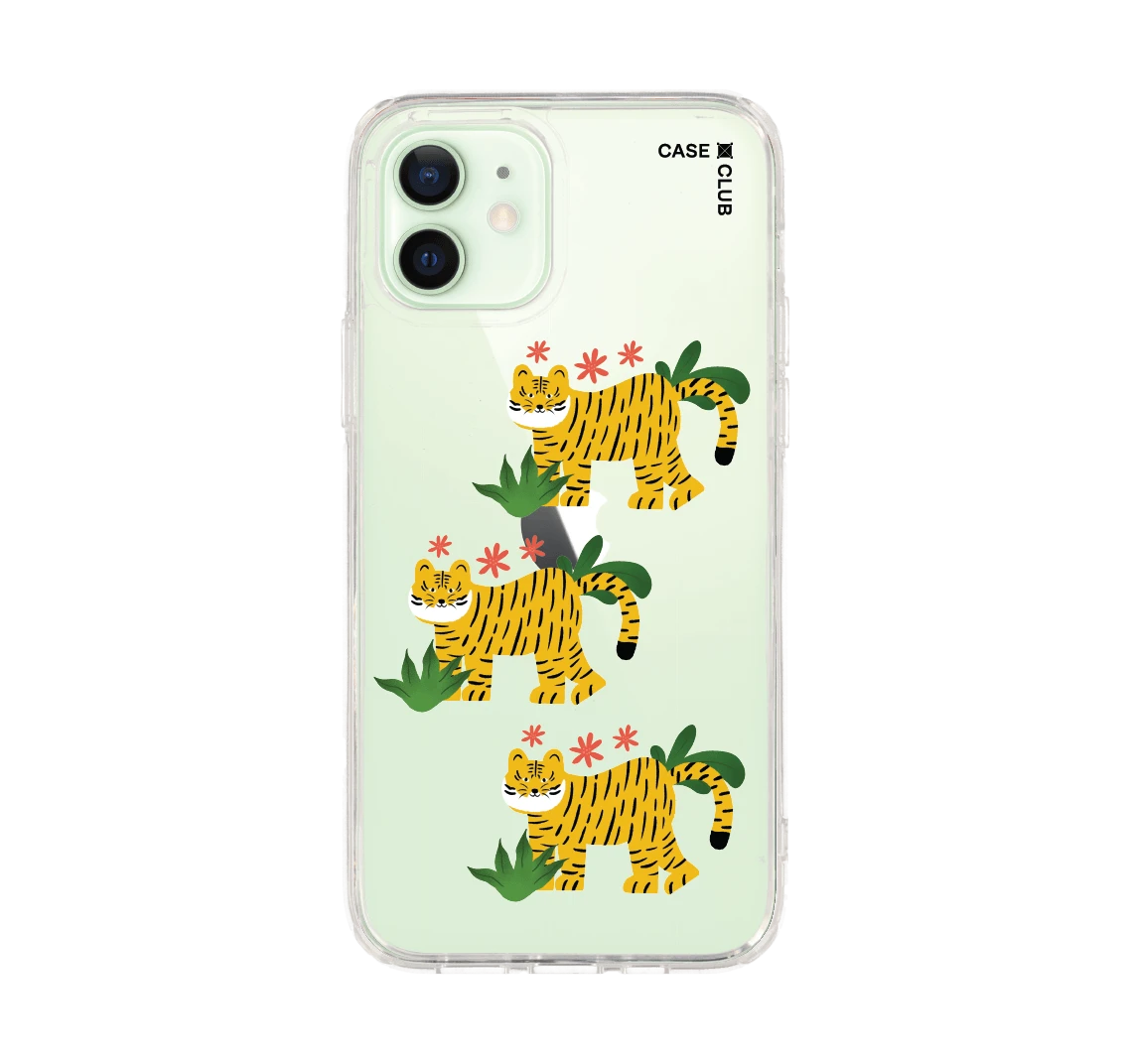 yellow tiger pattern